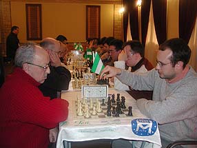 A la derecha, Francisco Javier García, el ganador del torneo 