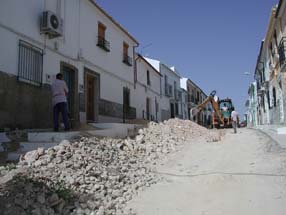 El arreglo de la calle Soledad va a incluir la introducción de tuberías nuevas 