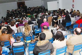 La Banda Municipal de Música durante el concierto 
