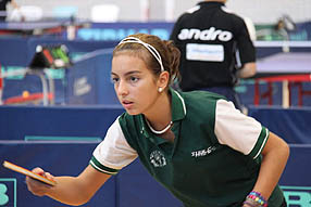 Lydia Arcos en el interterritorial de selecciones autonómicas donde quedó campeona                              