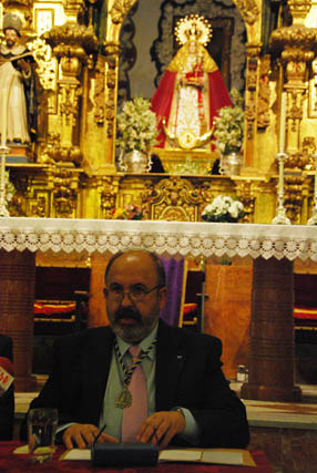 Gómez Martínez mostró sus amplios conocimientos  sobre la historia y la devoción a la Morenita