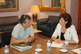 María Luisa Ceballos elogió el trabajo de  la fundación que dirige Rovira