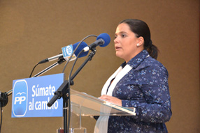 La ruteña Eva Cobos, número seis al Congreso por  Córdoba, cree que el programa del PP es ambicioso y factible