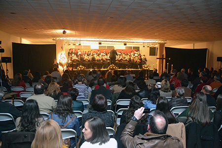 El concierto, celebrado en el antiguo “Ociorum”, contó con una notable afluencia de público