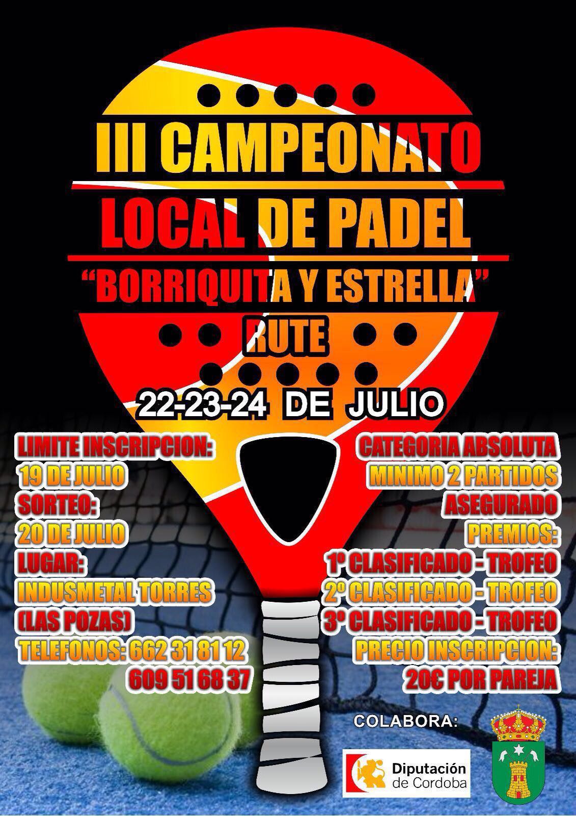 Campeonato Padel La Borriquita
