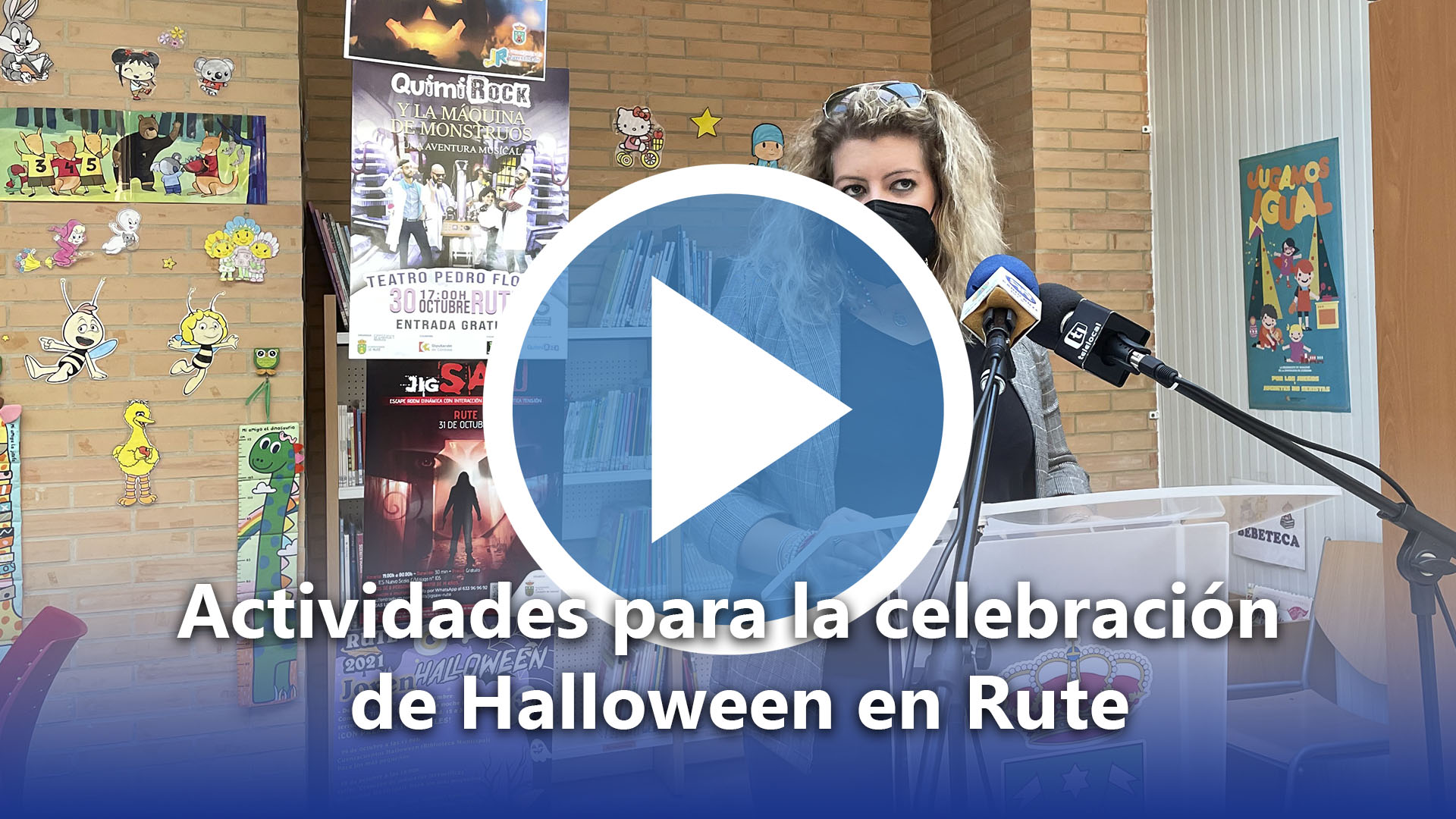 Rute prepares to celebrate Halloween